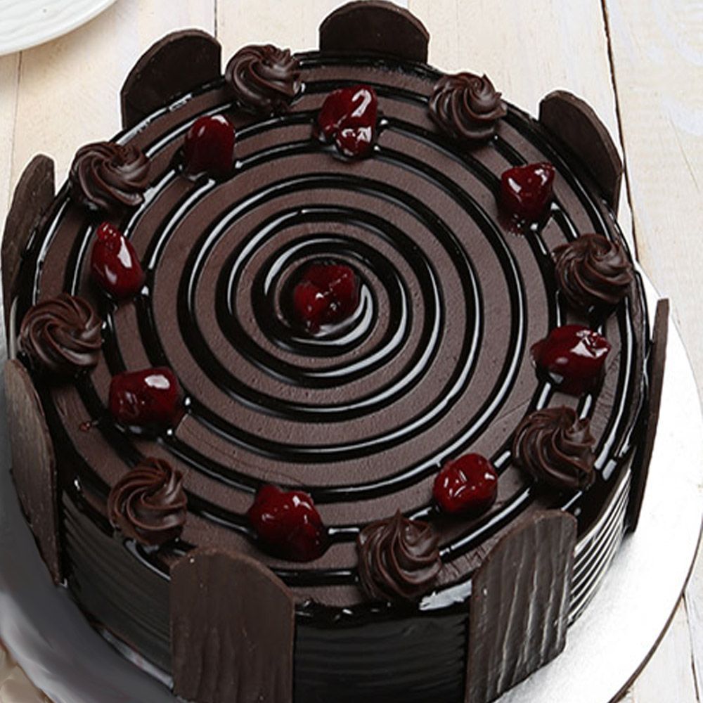 Passionate Dark Chocolate Cake