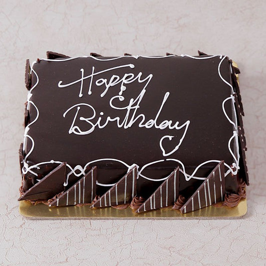 Birthday Chocolate Truffle Cake