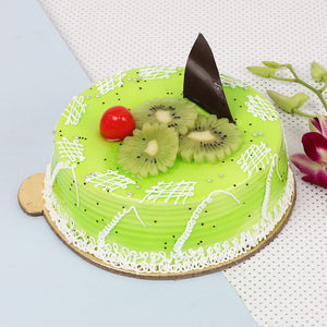 Fresh Kiwi Fruit Cake