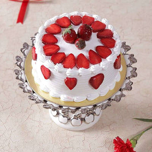 Eggless Strawberry Five Star Bakery Cake