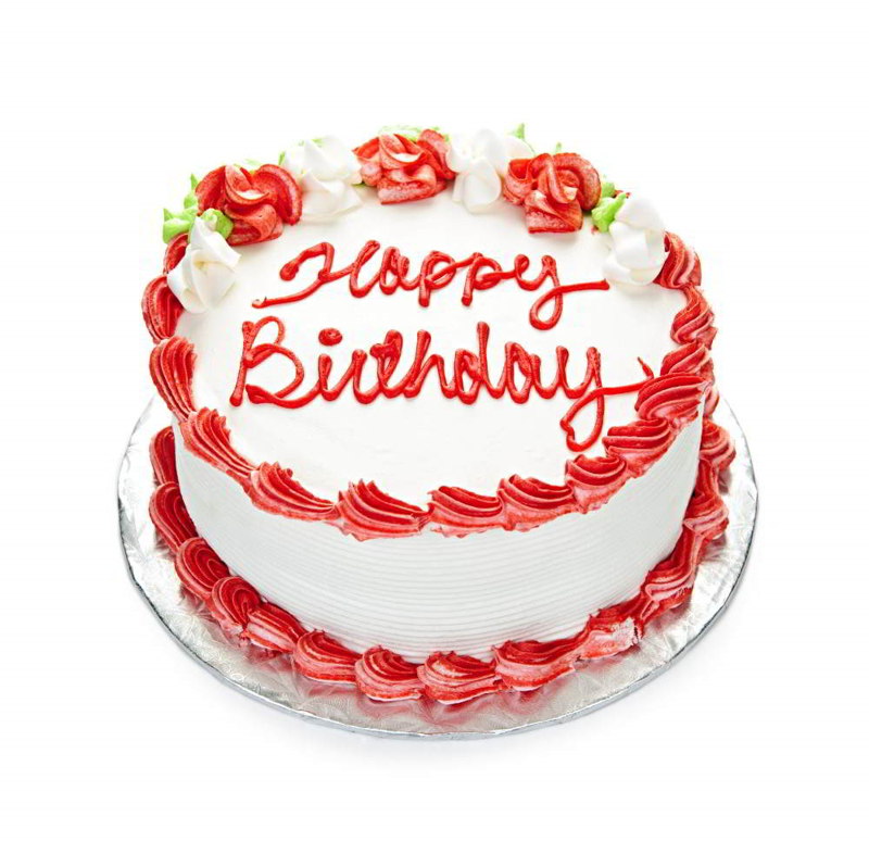 Birthday Red Velvet Cake