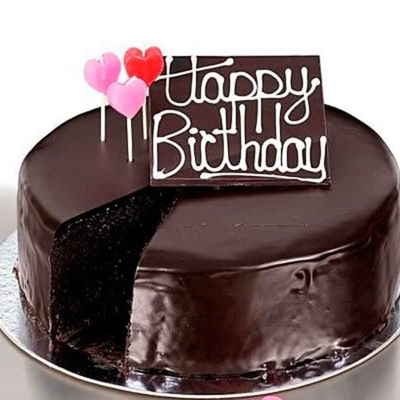 1/2 Kg Egg Less Chocolate Cake to India