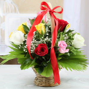 Mix Roses Arrangement Express Delivery