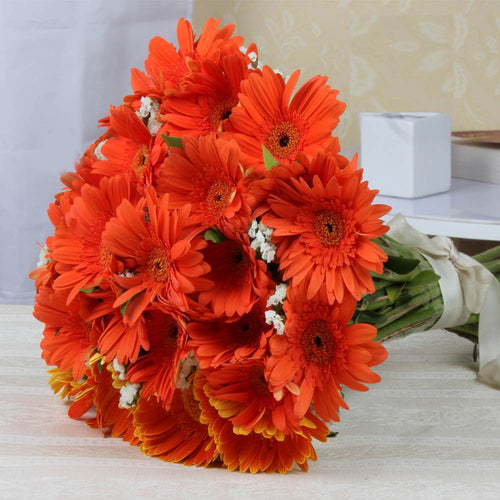 Orange Gerberas Bouquet