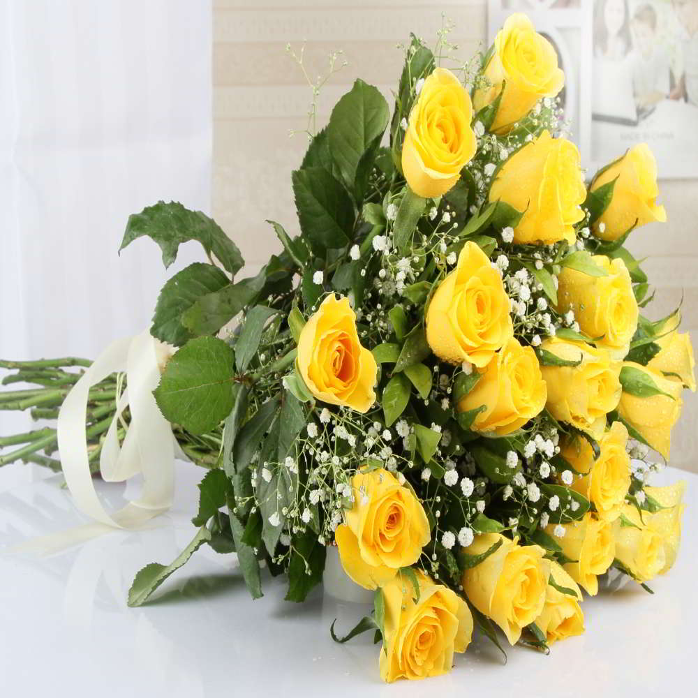 Yellow Rose Flower Bouquet Picture | Best Flower Site