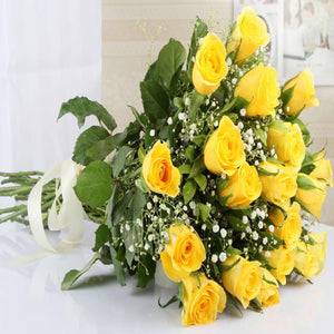 Bouquet of Lovely Yellow Rose