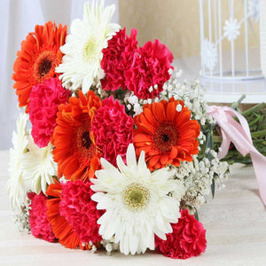 Stunning Multi Color Seasonal Flower Bouquet