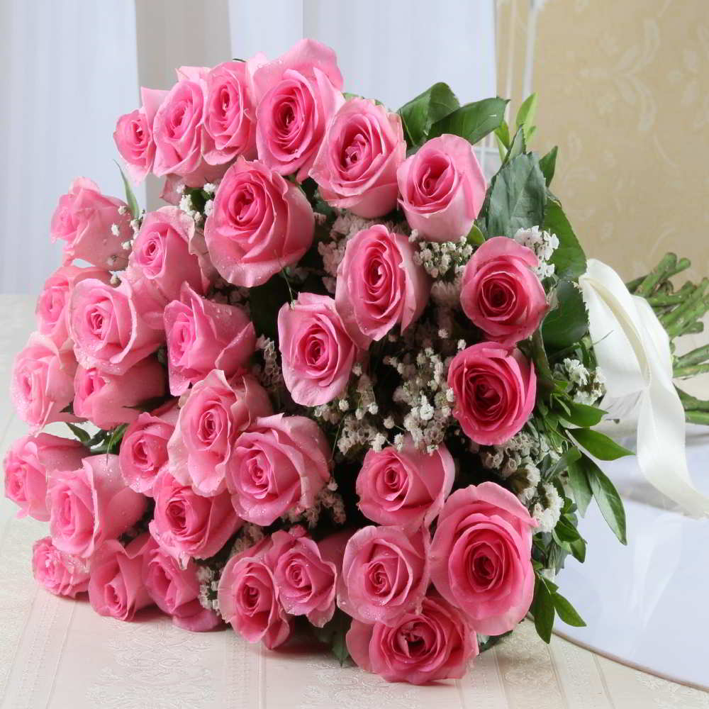 Pink Roses Bouquet