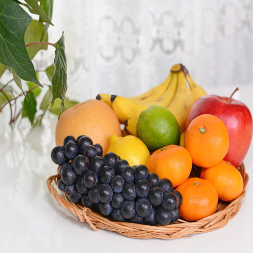 Five Kg Basket of Assorted Fresh Fruits