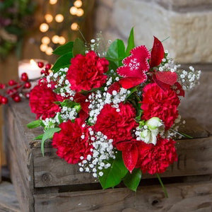 Bouquet of Red Carnations