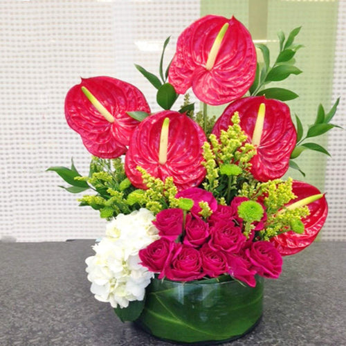 Exotic Vase Arrangement