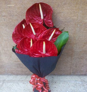 6 Anthurium Bouquet