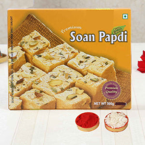 Bhai Dooj Express Gift of Yummy Soan Papdi