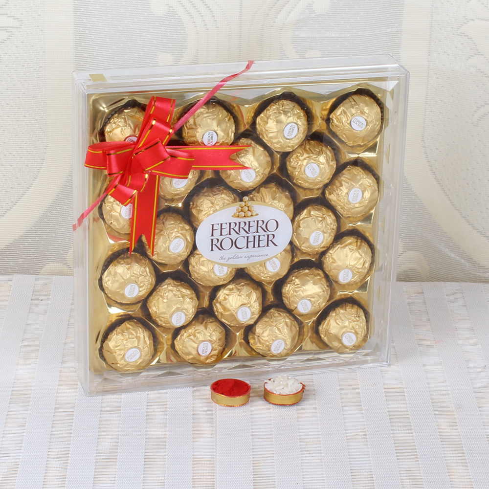 Bhai Dooj Express Delivery of Rocher Chocolates