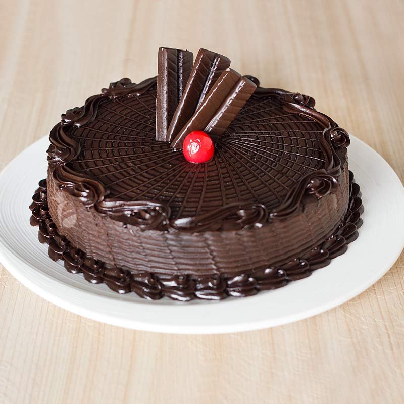 Chocolate Truffle Round Shape Cake