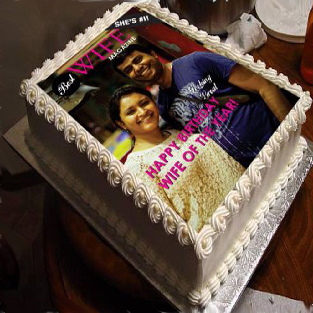 Birthday Personalized Photo Cake