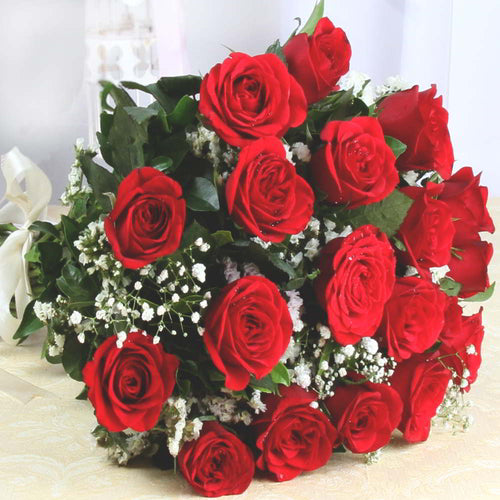 Twenty Ravishing Red Roses
